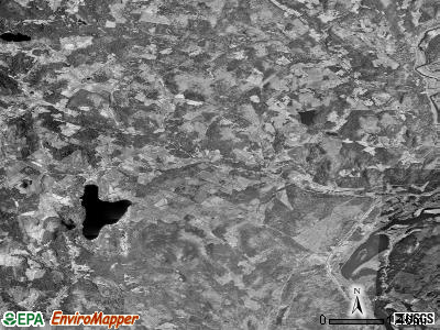 Zip code 05821 satellite photo by USGS