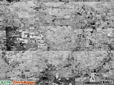 Zip code 48453 satellite photo by USGS