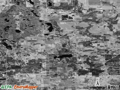 Zip code 48464 satellite photo by USGS