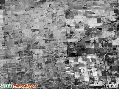 Zip code 48466 satellite photo by USGS