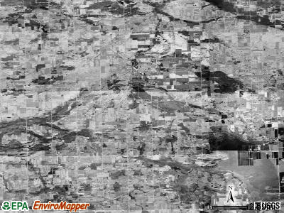 Zip code 48475 satellite photo by USGS