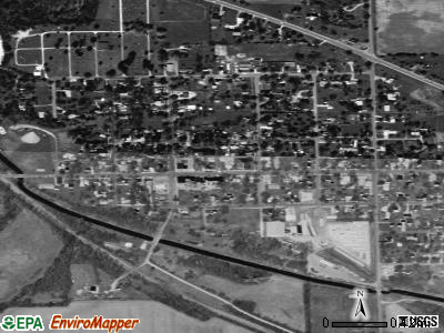 Zip code 48476 satellite photo by USGS