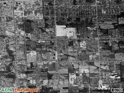 Zip code 48519 satellite photo by USGS