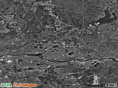 Zip code 01056 satellite photo by USGS