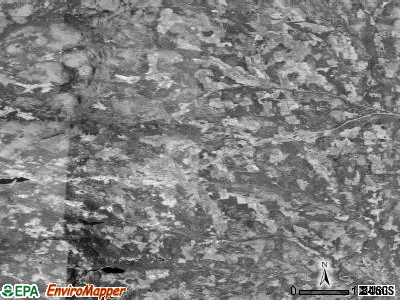 Zip code 05828 satellite photo by USGS
