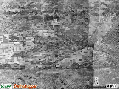 Zip code 48618 satellite photo by USGS