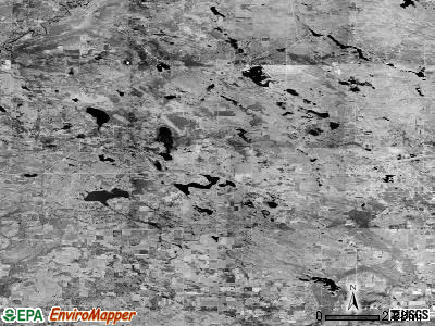 Zip code 48632 satellite photo by USGS