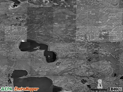 Zip code 48653 satellite photo by USGS