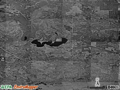 Zip code 48656 satellite photo by USGS