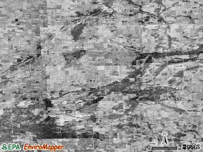Zip code 48726 satellite photo by USGS