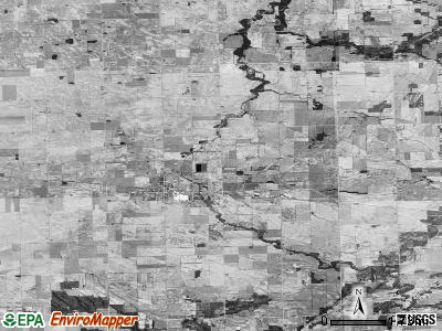 Zip code 48731 satellite photo by USGS