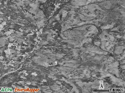 Zip code 05837 satellite photo by USGS