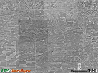 Zip code 48745 satellite photo by USGS