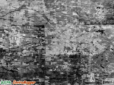 Zip code 48746 satellite photo by USGS