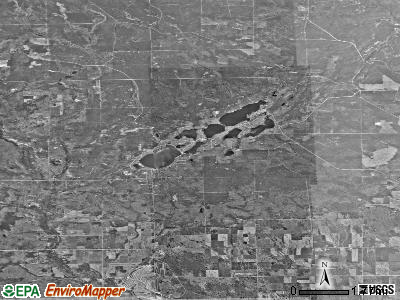 Zip code 48748 satellite photo by USGS