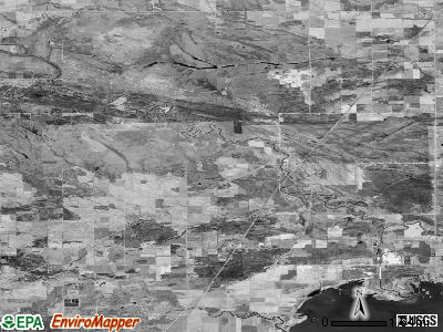 Zip code 48749 satellite photo by USGS