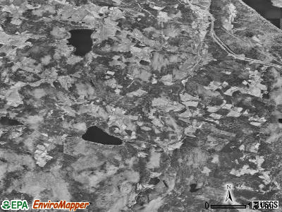 Zip code 05839 satellite photo by USGS