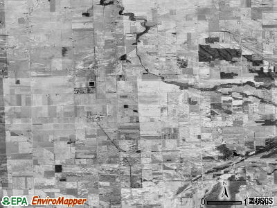 Zip code 48754 satellite photo by USGS