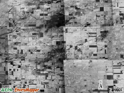 Zip code 48757 satellite photo by USGS