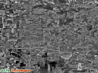 Zip code 48808 satellite photo by USGS