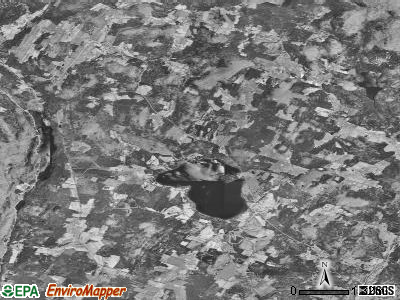 Zip code 05841 satellite photo by USGS
