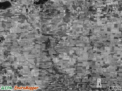 Zip code 48811 satellite photo by USGS