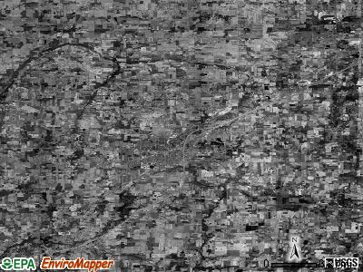 Zip code 48813 satellite photo by USGS