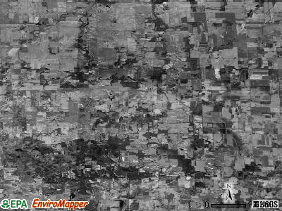 Zip code 48819 satellite photo by USGS