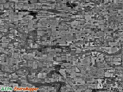 Zip code 48822 satellite photo by USGS