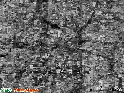 Zip code 48827 satellite photo by USGS