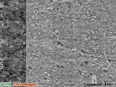 Zip code 48843 satellite photo by USGS