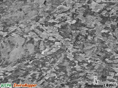 Zip code 05845 satellite photo by USGS