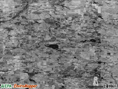 Zip code 48850 satellite photo by USGS