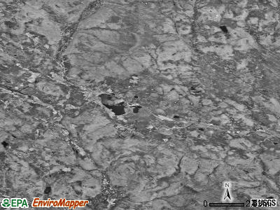 Zip code 05846 satellite photo by USGS