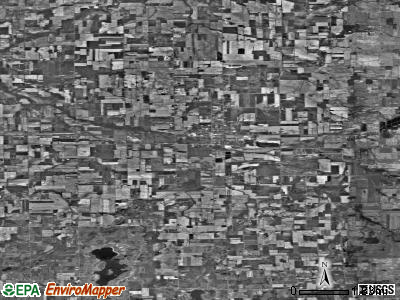 Zip code 48866 satellite photo by USGS
