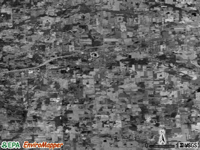 Zip code 48872 satellite photo by USGS