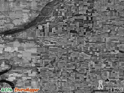Zip code 48873 satellite photo by USGS
