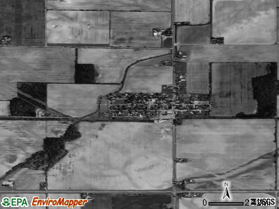 Zip code 48875 satellite photo by USGS