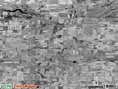 Zip code 48878 satellite photo by USGS