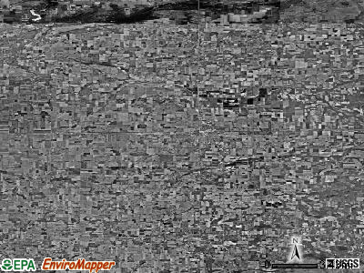 Zip code 48879 satellite photo by USGS