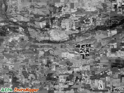 Zip code 48889 satellite photo by USGS