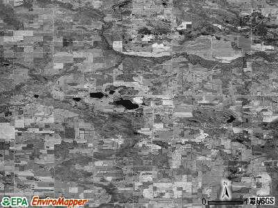 Zip code 48891 satellite photo by USGS