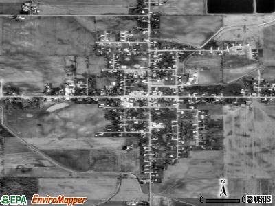 Zip code 48894 satellite photo by USGS