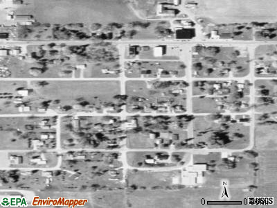 Zip code 48896 satellite photo by USGS