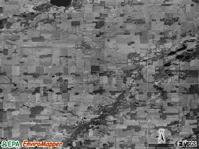 Zip code 48897 satellite photo by USGS