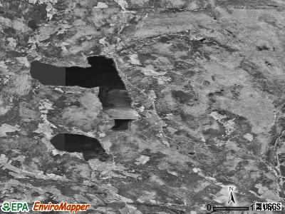 Zip code 05853 satellite photo by USGS