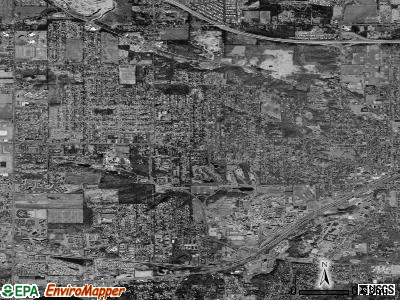 Zip code 49006 satellite photo by USGS