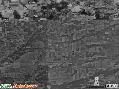 Zip code 49011 satellite photo by USGS