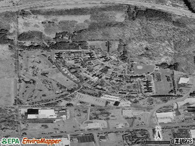 Zip code 49016 satellite photo by USGS