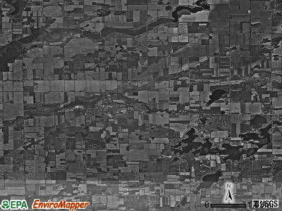 Zip code 49032 satellite photo by USGS